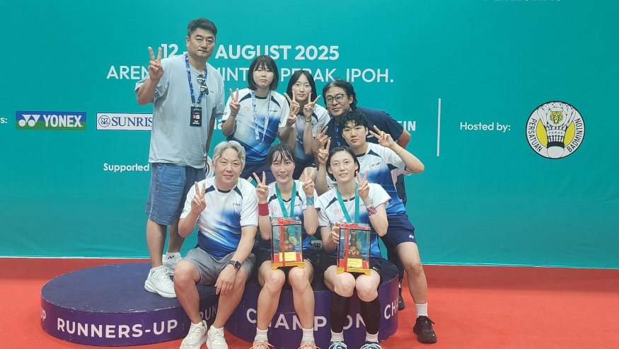 250818 (사진1) 2025 말레이시아 국제배드민턴 챌린지에서 우승을 차지한 구로구청 배드민턴팀.jpg